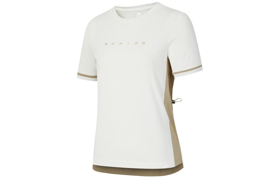 Rapido Женская футболка цвета слоновой кости с круглым вырезом, умеренным прямым кроем, Бежевый, Rapido Женская футболка цвета слоновой кости с круглым вырезом, умеренным прямым кроем
Rapido Женская футболка цвета слоновой кости с круглым вырезом, умеренным прямым кроем, Бежевый, Rapido Женская футболка цвета слоновой кости с круглым вырезом, умеренным прямым кроем