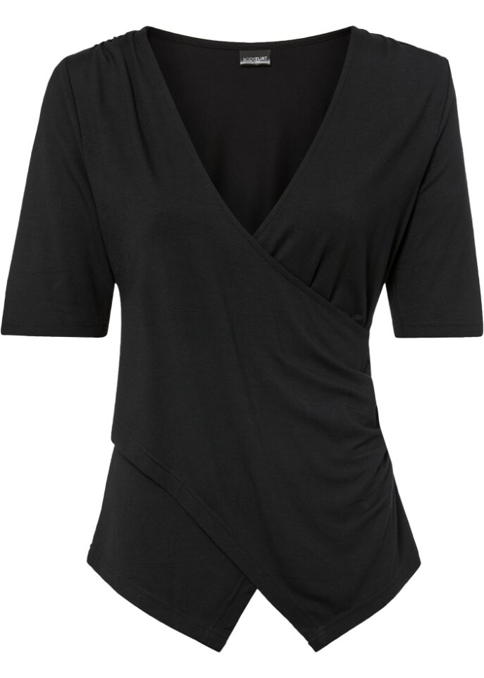 Рубашка из экологически чистой вискозы Bodyflirt, черный
Рубашка из экологически чистой вискозы Bodyflirt, черный