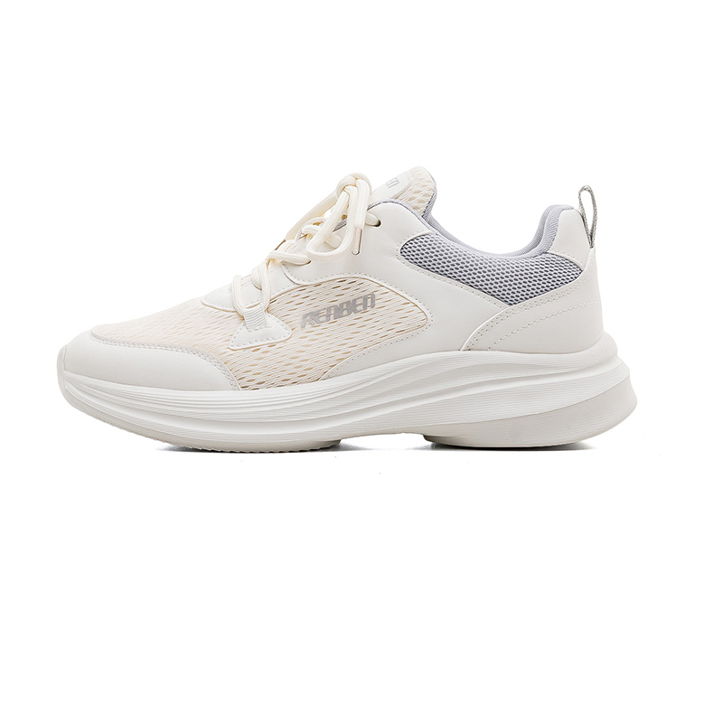 Дышащие мужские беговые кроссовки низкие RENBEN, бежево-серые
Дышащие мужские беговые кроссовки низкие RENBEN, бежево-серые