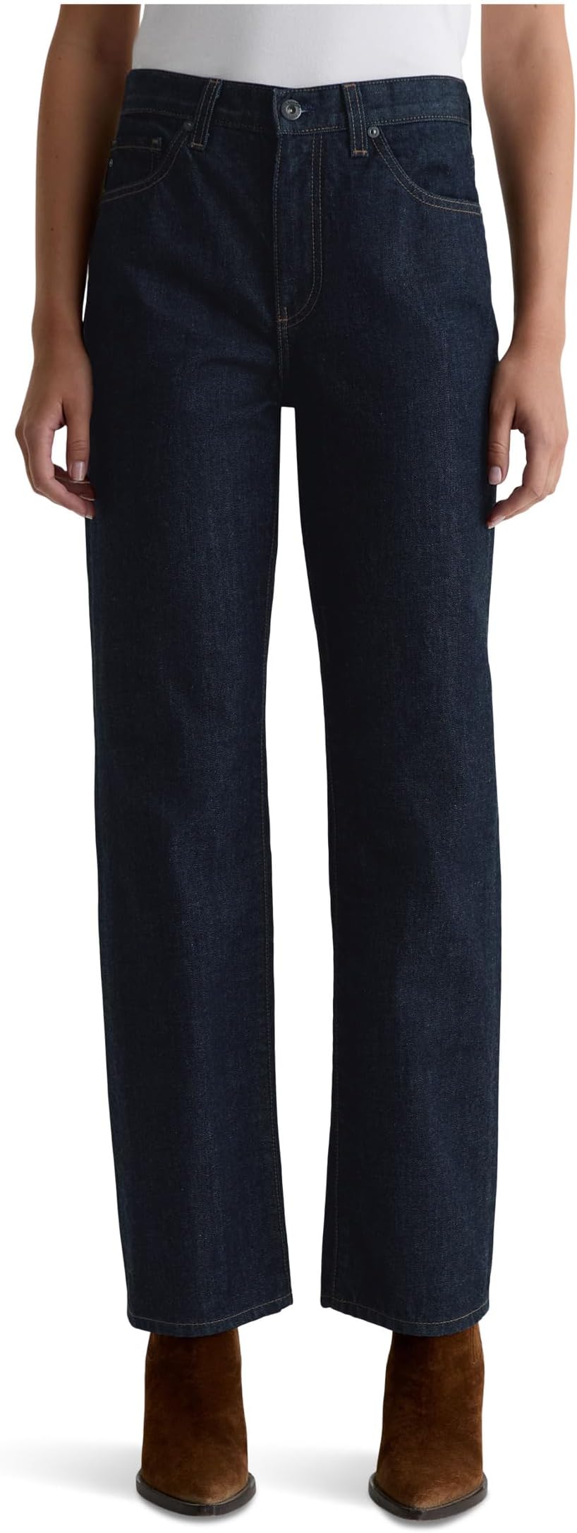 Женские прямые джинсы Brinley средней посадки AG Jeans, Moonrise
Женские прямые джинсы Brinley средней посадки AG Jeans, Moonrise