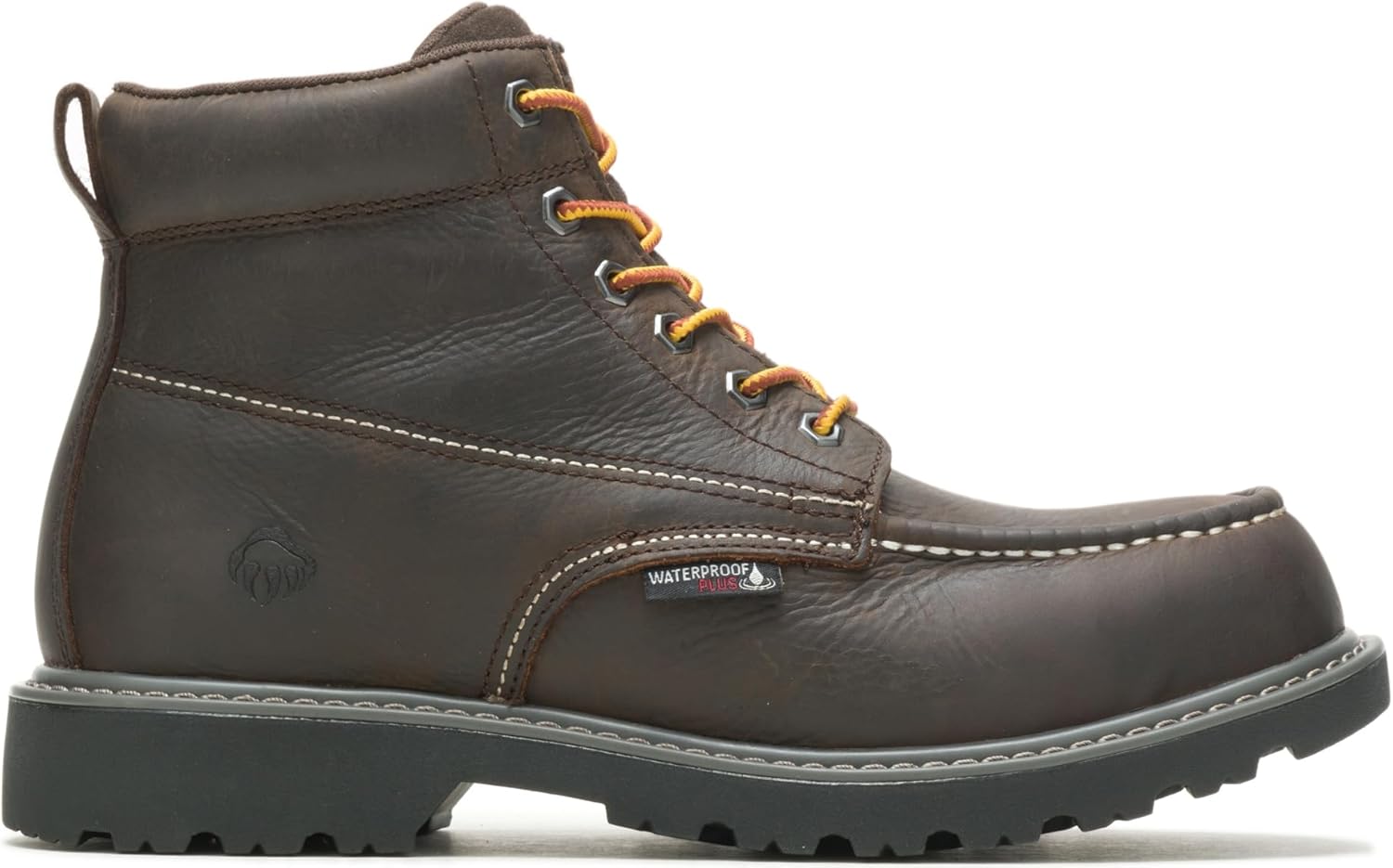 Мужские ботинки Wolverine Floorhand с мягким носком и водонепроницаемой отделкой, модель Moc Toe, 15 см, черный
Мужские ботинки Wolverine Floorhand с мягким носком и водонепроницаемой отделкой, модель Moc Toe, 15 см, черный