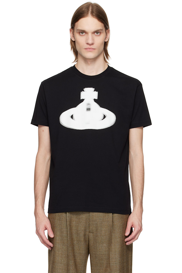 Футболка классическая с орнаментом в стиле полутонов Vivienne Westwood, черный
Футболка классическая с орнаментом в стиле полутонов Vivienne Westwood, черный