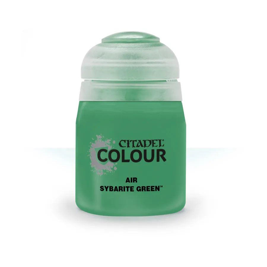 Сибаритовый зеленый, Citadel Paints - Air (2019 Range) 
Сибаритовый зеленый, Citadel Paints - Air (2019 Range)