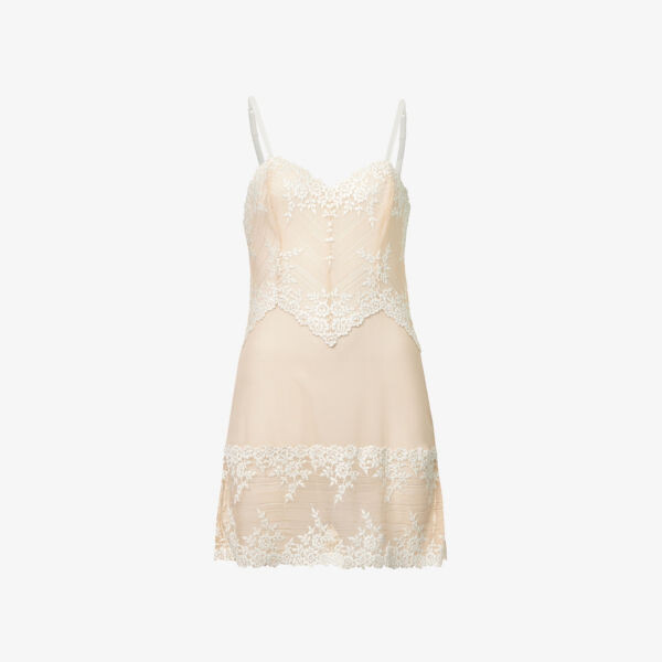 Сорочка Embrace Lace из эластичного кружева с V-образным вырезом Wacoal, слоновая кость
Сорочка Embrace Lace из эластичного кружева с V-образным вырезом Wacoal, слоновая кость