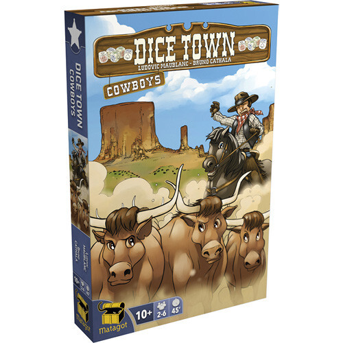 Настольная игра Matagot Dice Town: Cowboys Expansion
Настольная игра Matagot Dice Town: Cowboys Expansion