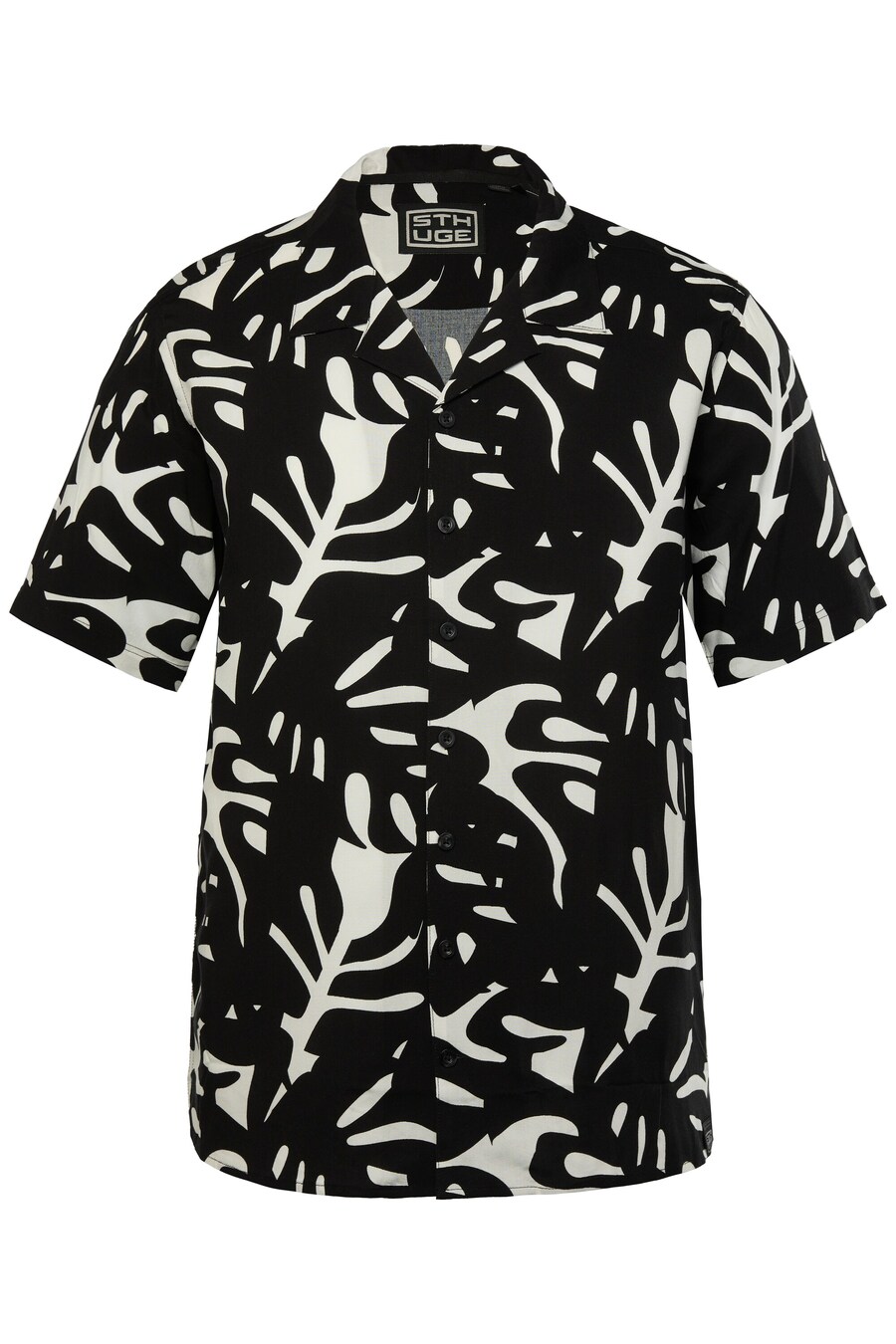 Рубашка на пуговицах Comfort fit STHUGE, черный
Рубашка на пуговицах Comfort fit STHUGE, черный