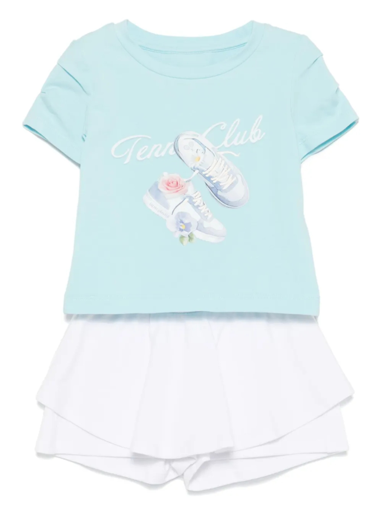 Lapin House комплект из топа и шортов, белый
Lapin House комплект из топа и шортов, белый