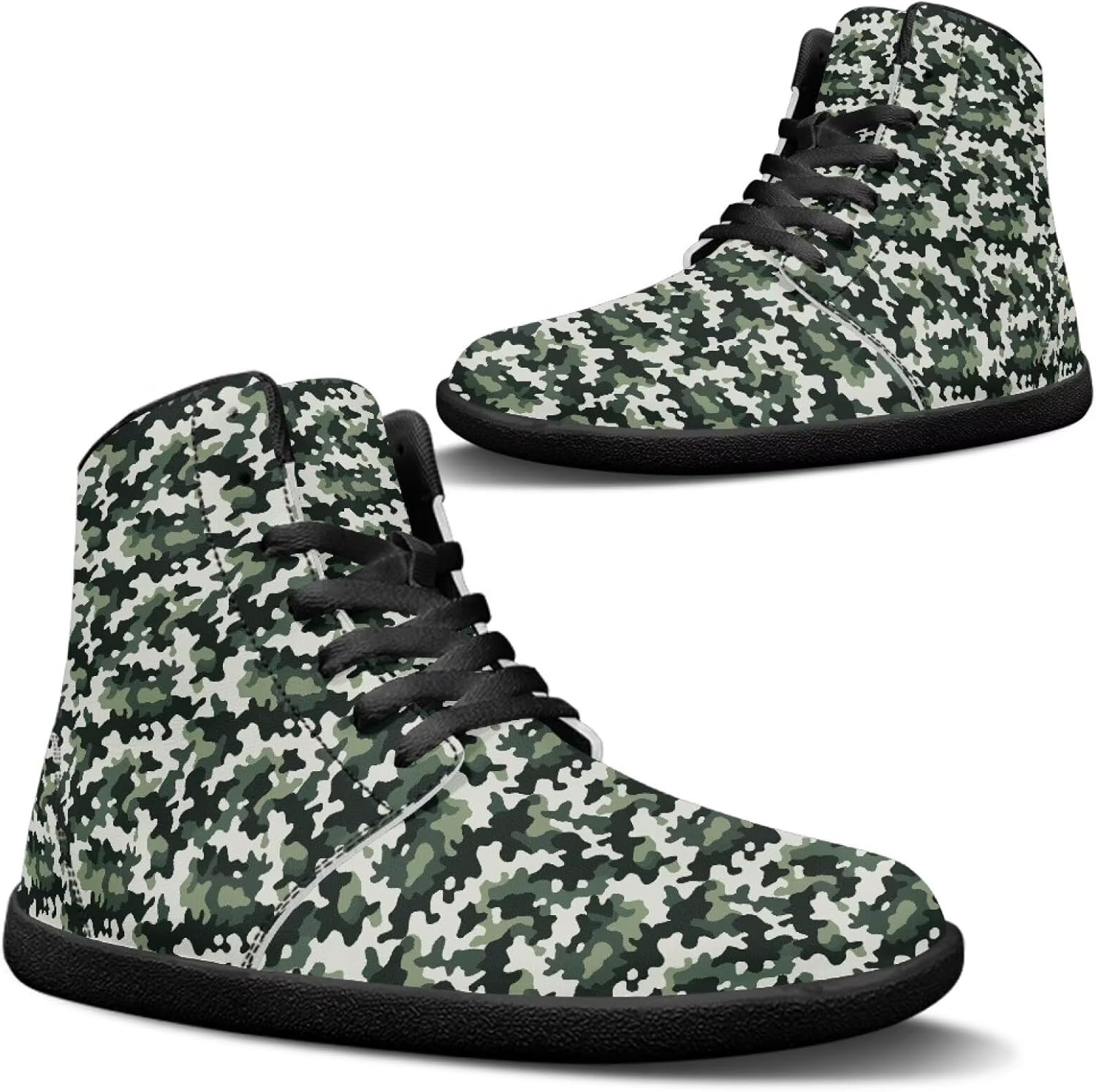 Мужские высокие кроссовки Легкие, комфортные, широкий носок, обувь для босоногой ходьбы, противоскользящие, с нулевым перепадом, спортивные кроссовки Размеры США 5-14 Qoiuvncy, Camouflage Style
Мужские высокие кроссовки Легкие, комфортные, широкий носок, обувь для босоногой ходьбы, противоскользящие, с нулевым перепадом, спортивные кроссовки Размеры США 5-14 Qoiuvncy, Camouflage Style