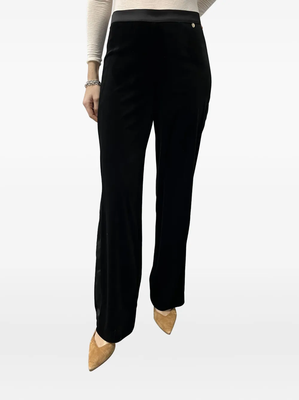 Длинные брюки из джерси Liu Jo, черный 
Длинные брюки из джерси Liu Jo, черный