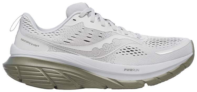 Кроссовки Saucony Guide 18 'Cloud Olive', серый 
Кроссовки Saucony Guide 18 'Cloud Olive', серый