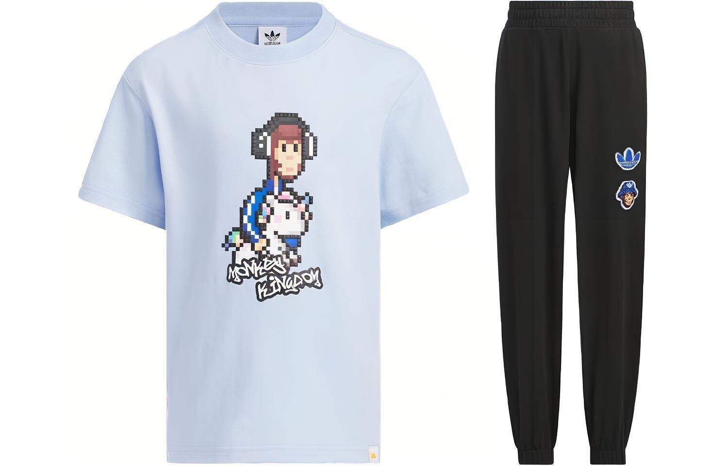 Спортивный костюм Adidas Originals, белый/черный
Спортивный костюм Adidas Originals, белый/черный