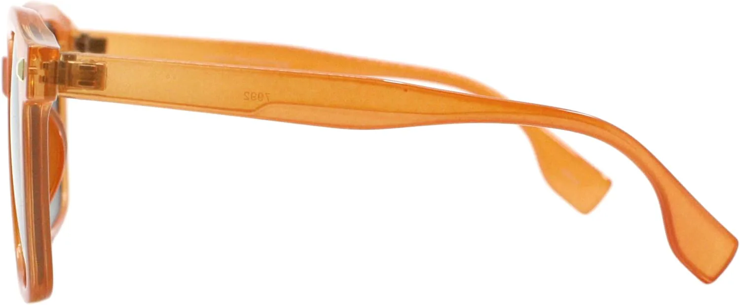 Солнцезащитные очки PASTL увеличенного квадратного размера с золотыми заклепками, дизайнерский стиль, унисекс, защита от УФ-излучения 400, Orange (Green)
Солнцезащитные очки PASTL увеличенного квадратного размера с золотыми заклепками, дизайнерский стиль, унисекс, защита от УФ-излучения 400, Orange (Green)