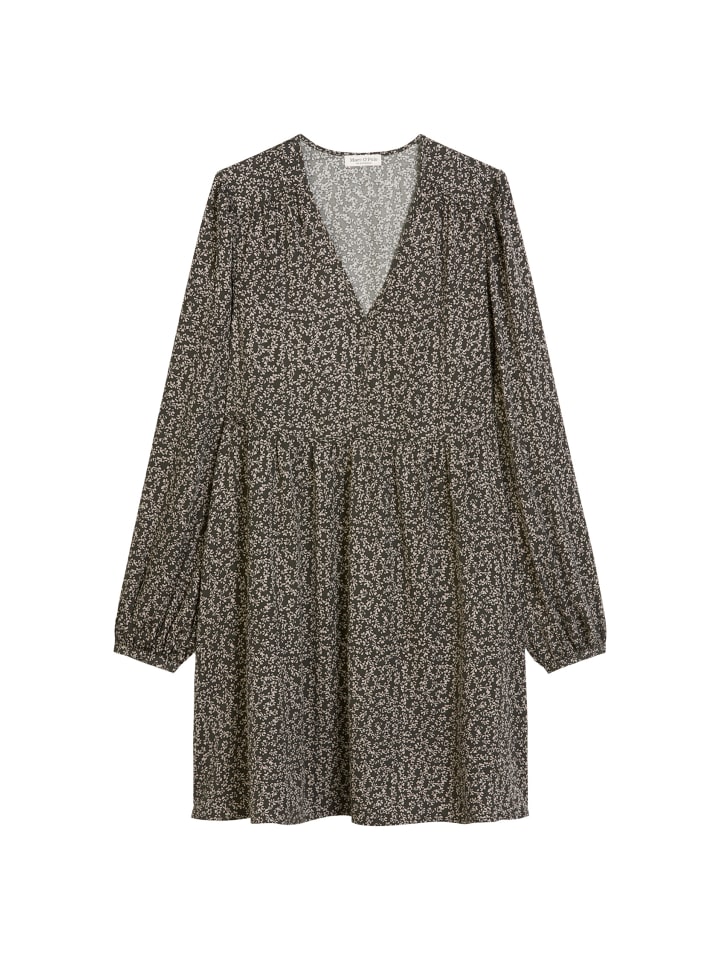 Marc O'Polo Свободное платье с принтом темно-серого цвета
Marc O'Polo Свободное платье с принтом темно-серого цвета