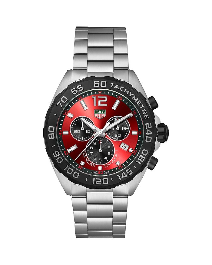 Chronograph Formula 1, 43 мм TAG Heuer, красный
Chronograph Formula 1, 43 мм TAG Heuer, красный