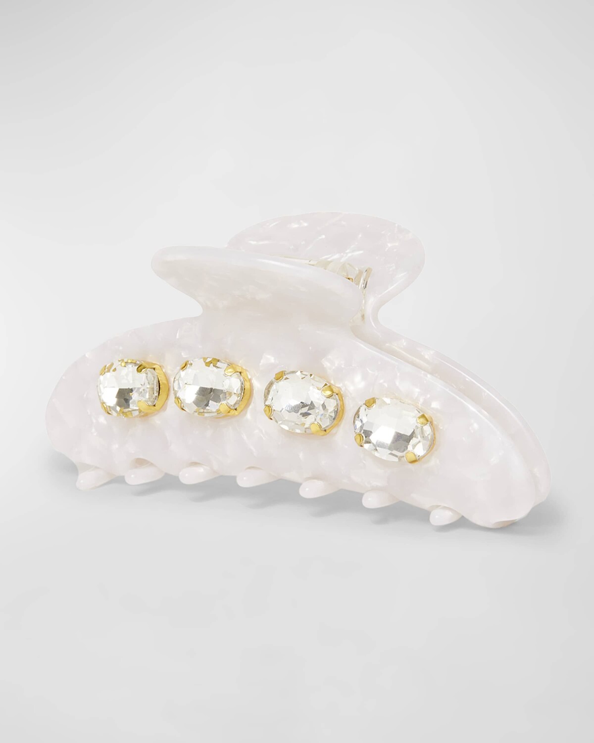 Украшенный зажим для когтей из ацетата Lele Sadoughi, цвет Mother Of Pearl
Украшенный зажим для когтей из ацетата Lele Sadoughi, цвет Mother Of Pearl