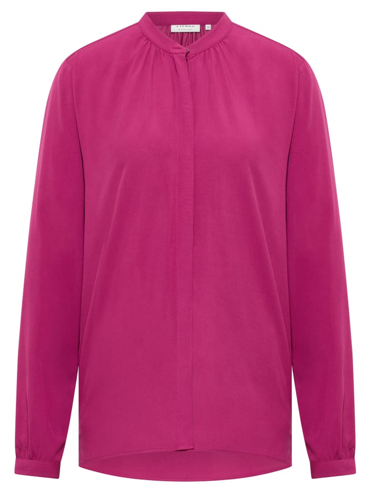 Блузка свободного покроя цвета баклажана Eterna
Блузка свободного покроя цвета баклажана Eterna