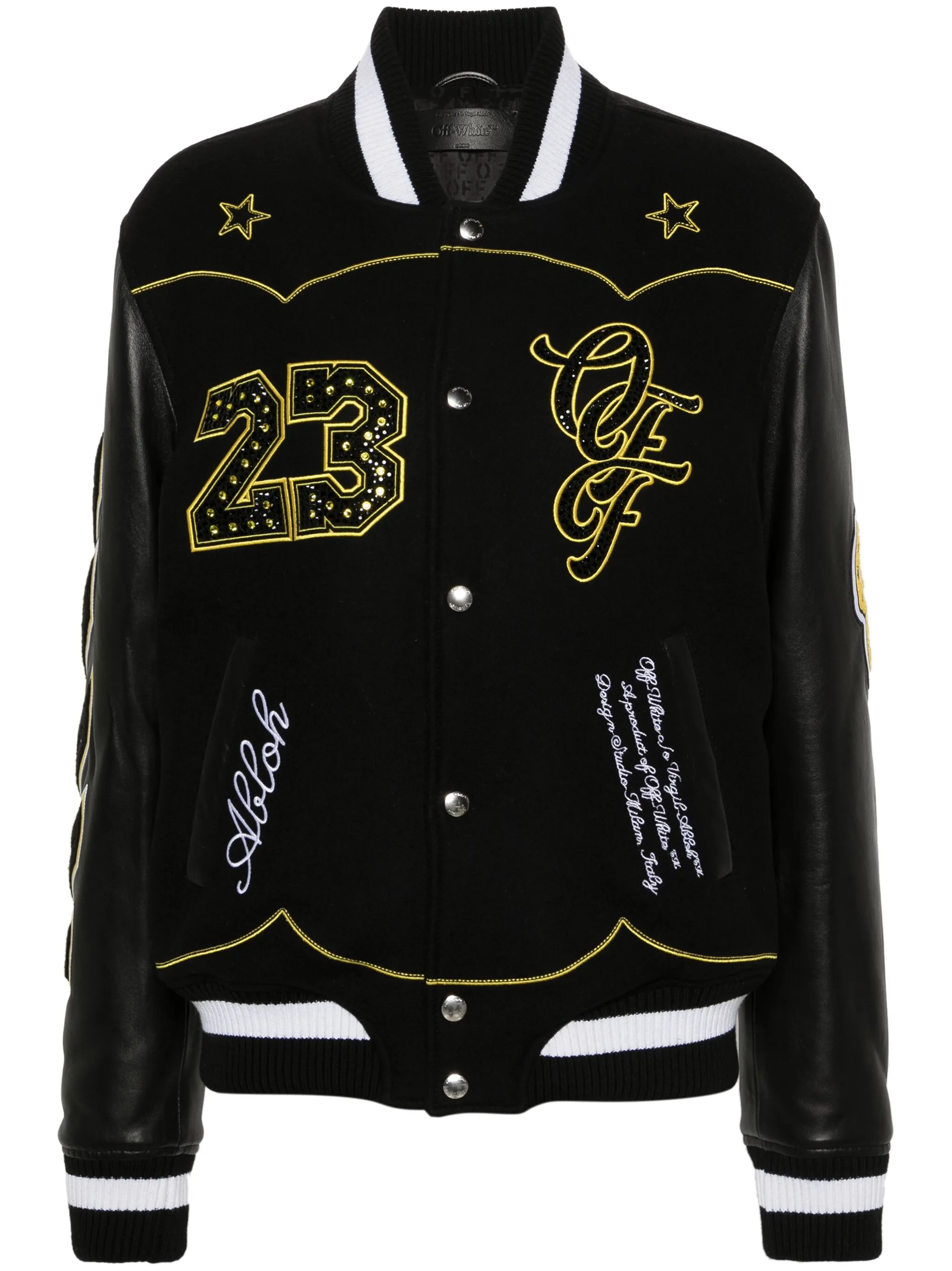 Бомбер Horseshoe Off-White, черный
Бомбер Horseshoe Off-White, черный