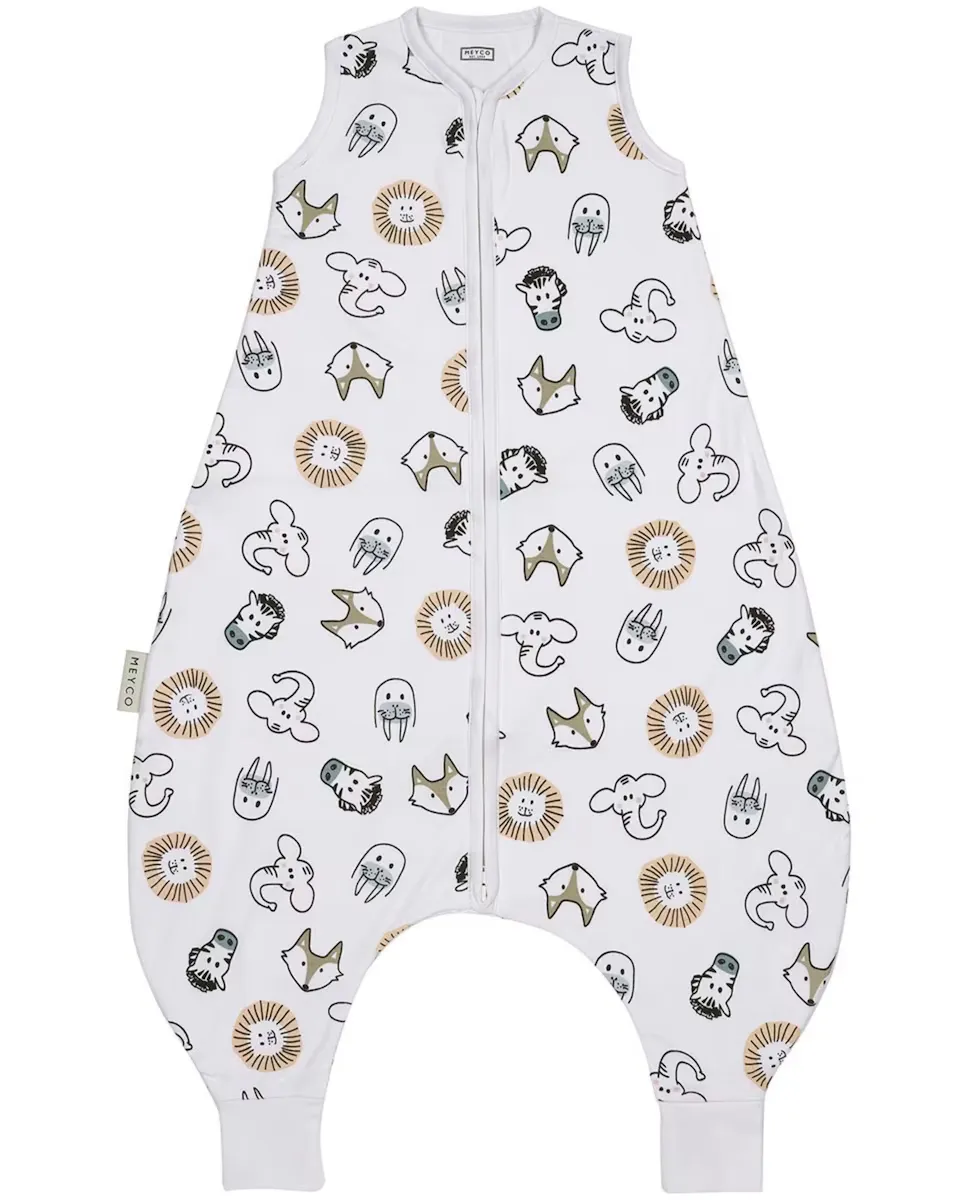 Трикотажная летняя детская пижама без рукавов Meyco, белый
Трикотажная летняя детская пижама без рукавов Meyco, белый