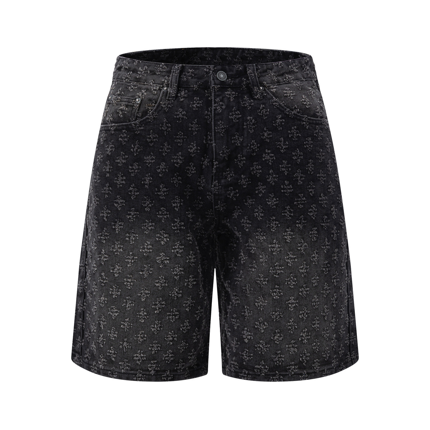 Джинсовые шорты унисекс FUERZA, черный
Джинсовые шорты унисекс FUERZA, черный