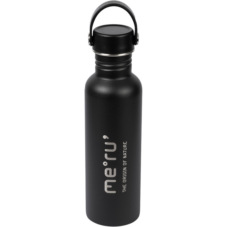 Бутылка питьевая Тэнно 0,75л Meru, черный 
Бутылка питьевая Тэнно 0,75л Meru, черный