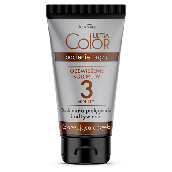 Кондиционер для волос, подчеркивающий и освежающий оттенки коричневого цвета на окрашенных или натуральных волосах, 100 г Joanna Ultra color
Кондиционер для волос, подчеркивающий и освежающий оттенки коричневого цвета на окрашенных или натуральных волосах, 100 г Joanna Ultra color