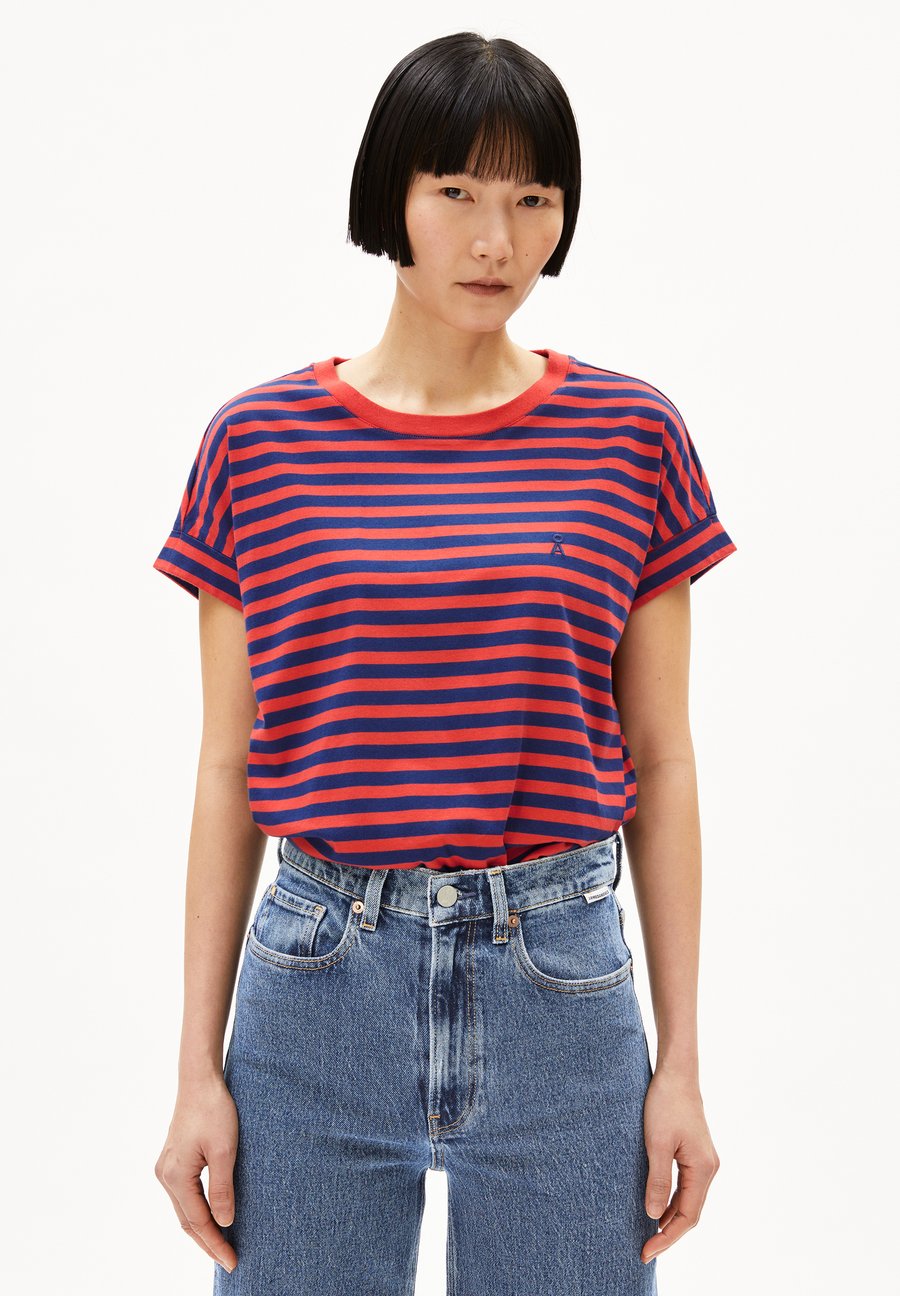 Футболка ARMEDANGELS IDAARA STRIPES, Blue Noon Coral Blush/Dark Blue
Футболка ARMEDANGELS IDAARA STRIPES, Blue Noon Coral Blush/Dark Blue