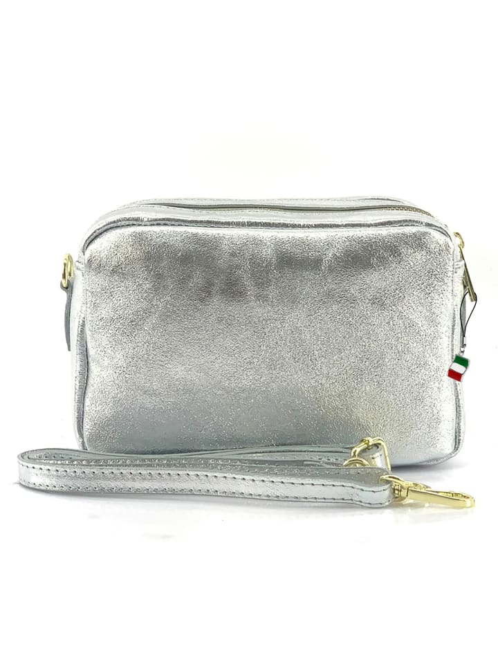 Сумка через плечо Florence, кожа, серебро, около 22 см Florence
Сумка через плечо Florence, кожа, серебро, около 22 см Florence