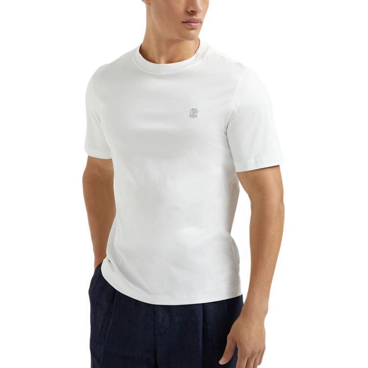 Футболка с вышитым логотипом Brunello Cucinelli, Ecru, Бежевый, Футболка с вышитым логотипом Brunello Cucinelli, Ecru
Футболка с вышитым логотипом Brunello Cucinelli, Ecru, Бежевый, Футболка с вышитым логотипом Brunello Cucinelli, Ecru