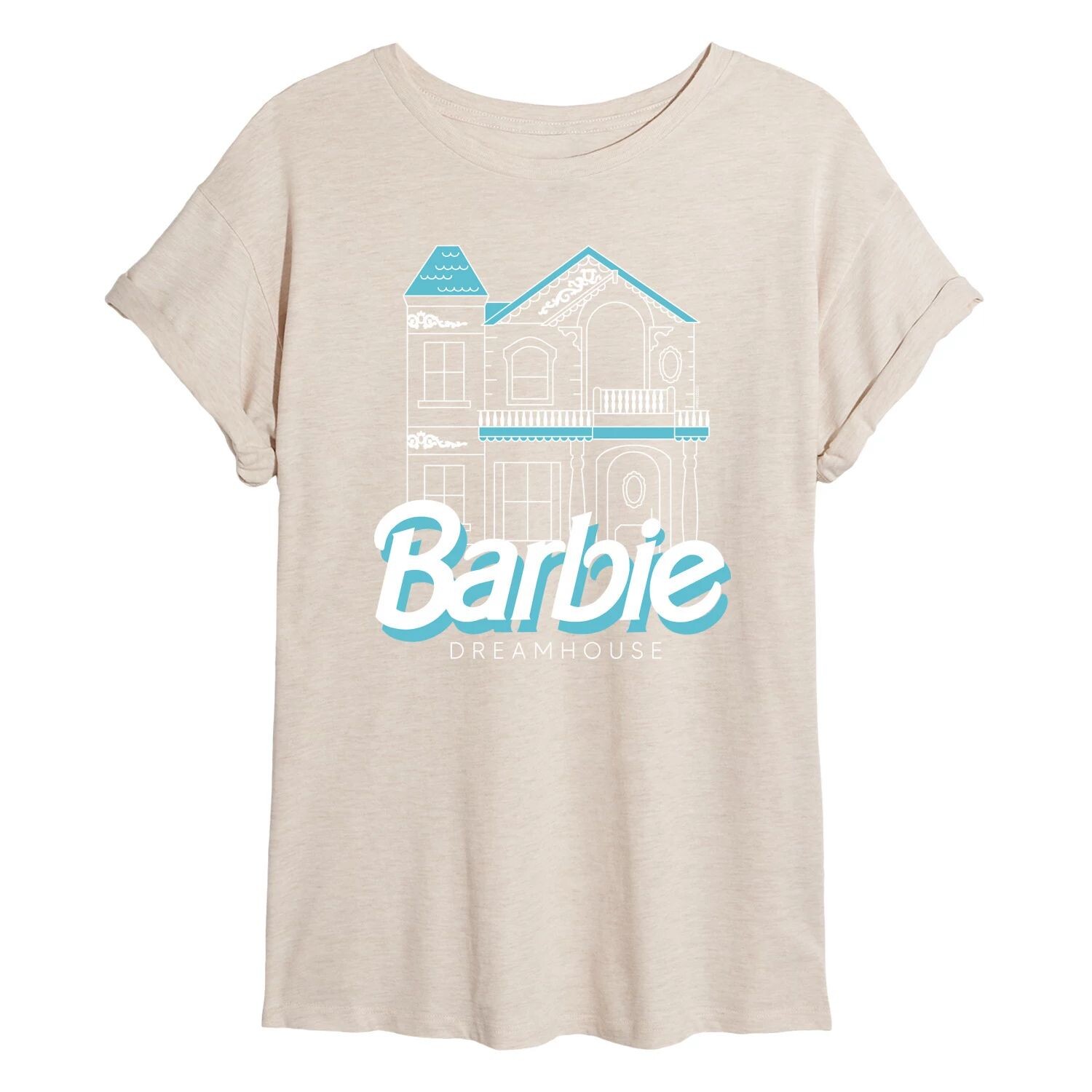 Футболка с струящимся рисунком Barbie Dreamhouse для юниоров Licensed Character
Футболка с струящимся рисунком Barbie Dreamhouse для юниоров Licensed Character