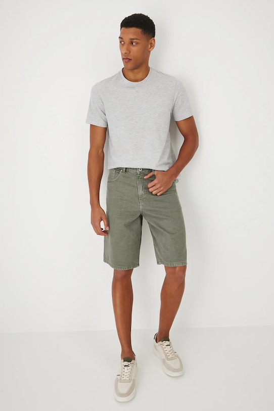 Хлопковые джинсовые шорты Medicine, зеленый
Хлопковые джинсовые шорты Medicine, зеленый