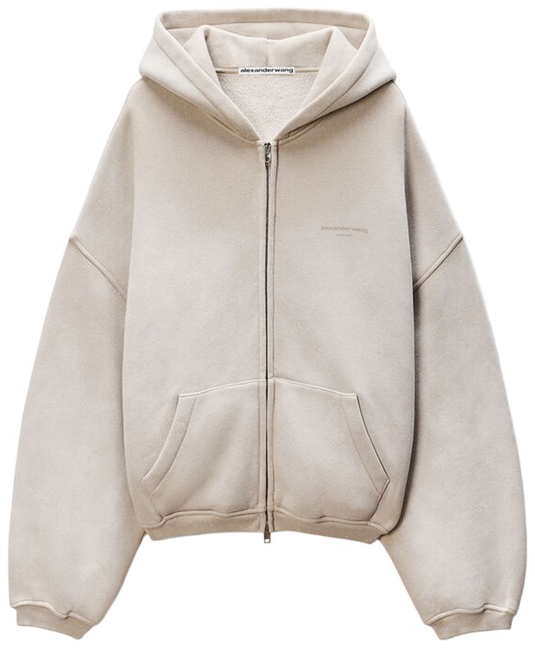 Худи Alexander Wang на молнии с аппликацией по всей поверхности, коричневый
Худи Alexander Wang на молнии с аппликацией по всей поверхности, коричневый