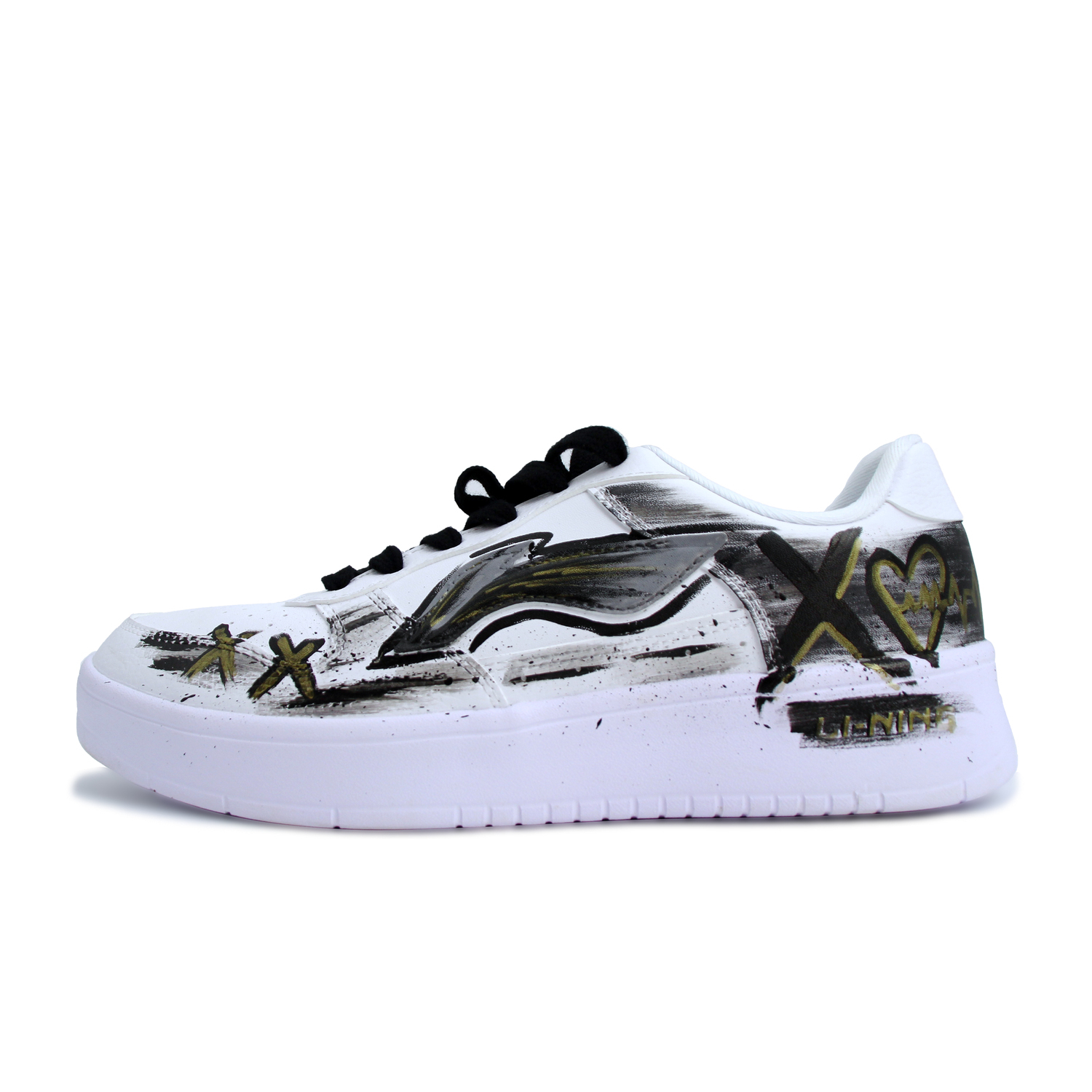 LINING Кроссовки для скейтбординга Unisex Pontoon Boats Balance Lightweight Breathable Low top Black Gold
LINING Кроссовки для скейтбординга Unisex Pontoon Boats Balance Lightweight Breathable Low top Black Gold