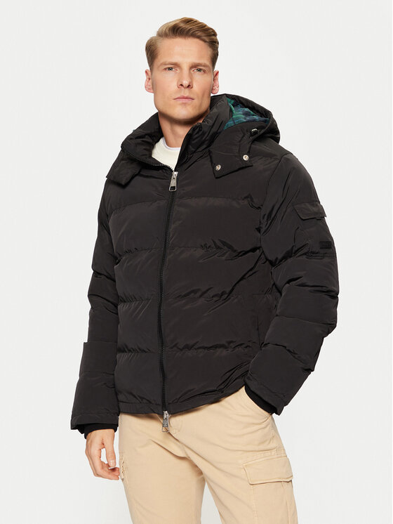 Пуховик стандартного кроя Hunter, черный
Пуховик стандартного кроя Hunter, черный