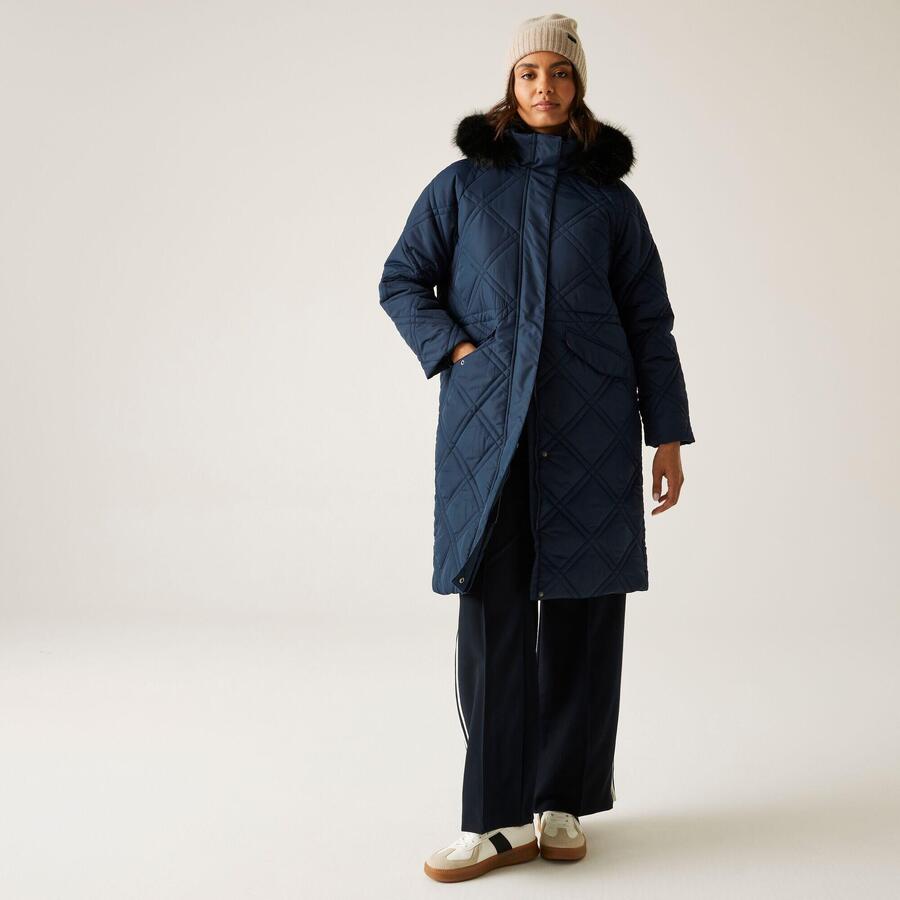 REGATTA Водоотталкивающая утеплённая стеганая куртка Freyla с капюшоном для женщин
REGATTA Водоотталкивающая утеплённая стеганая куртка Freyla с капюшоном для женщин