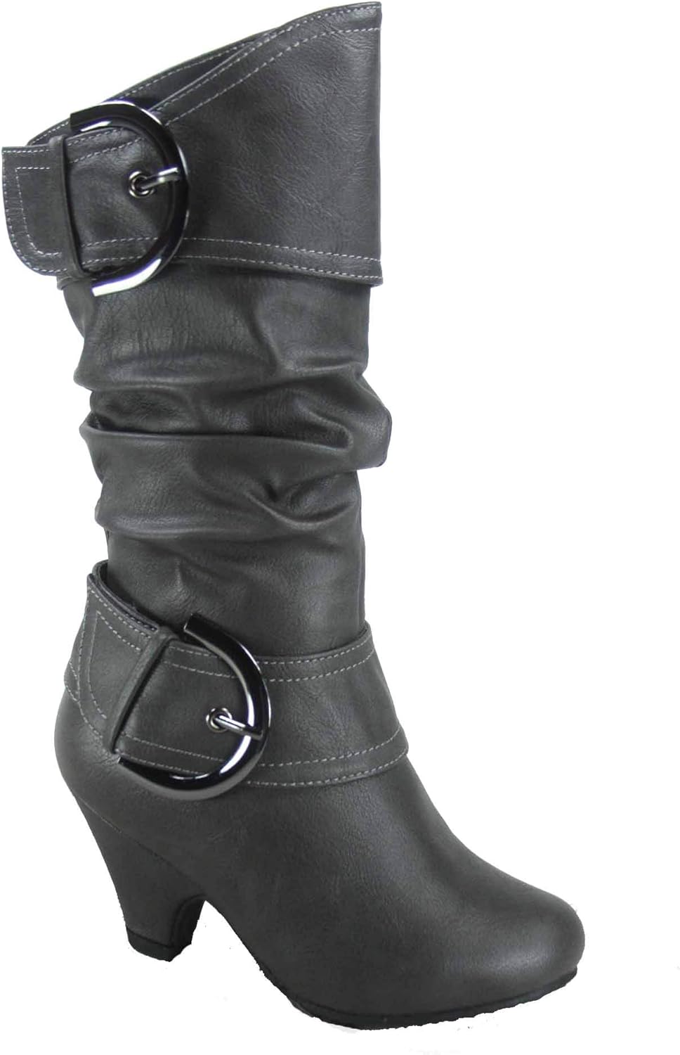 FZ Auto-9ks Детская мода для девочек Милейшие ботинки с круглым носком и пряжкой, боковой молнией и низким каблуком Generic, Grey Pu
FZ Auto-9ks Детская мода для девочек Милейшие ботинки с круглым носком и пряжкой, боковой молнией и низким каблуком Generic, Grey Pu