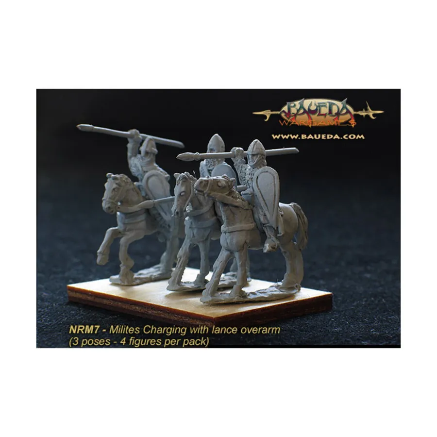 Норман Милитес атакует, Historical Miniatures - Normans (15mm) (Baueda)
Норман Милитес атакует, Historical Miniatures - Normans (15mm) (Baueda)