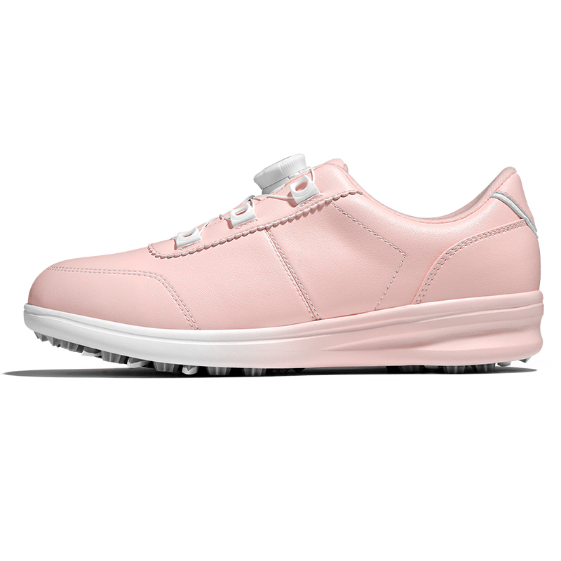 PGM Женские гольфовые туфли низкие розово-белые, цвет Pink
PGM Женские гольфовые туфли низкие розово-белые, цвет Pink