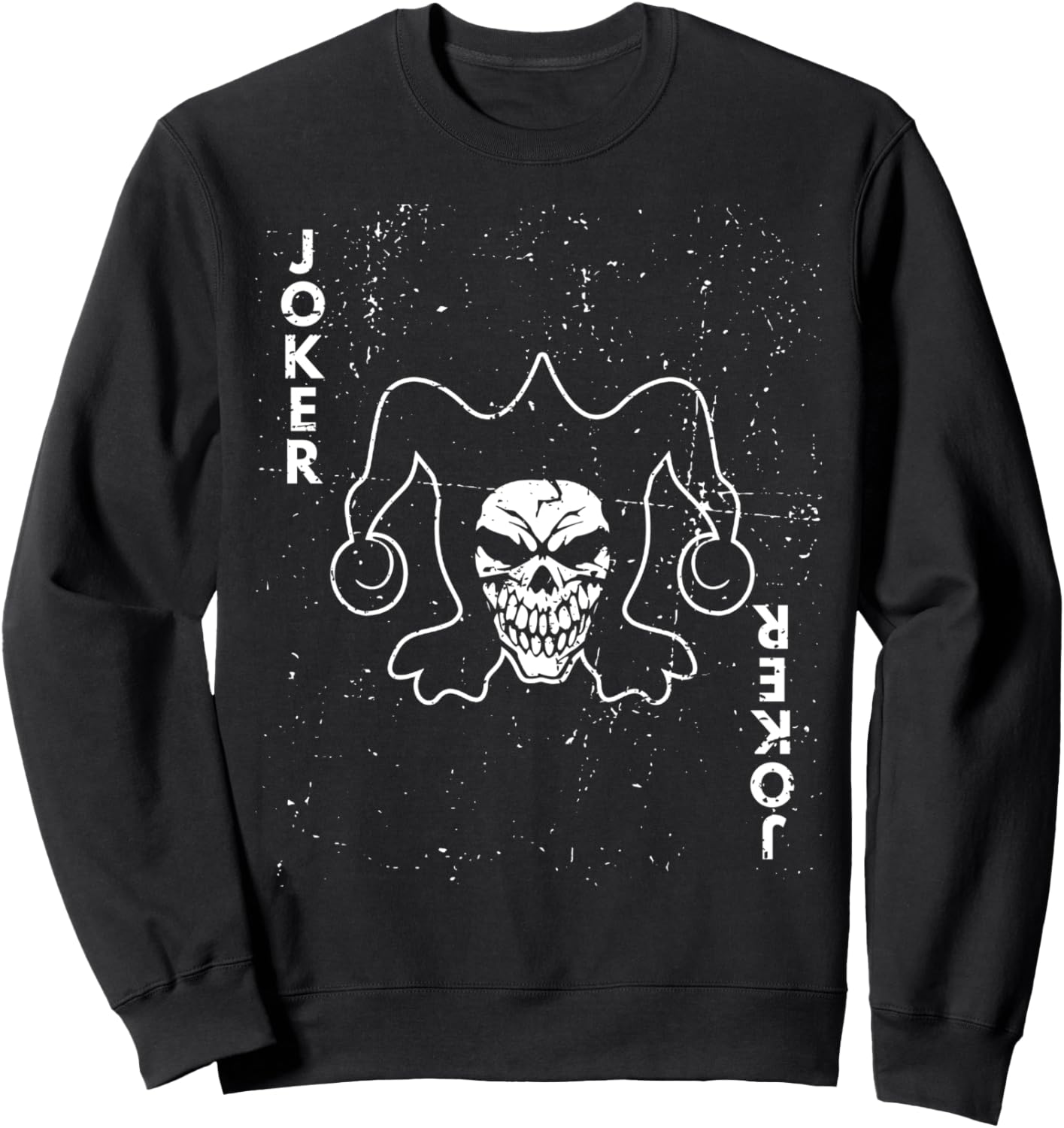 Толстовка с изображением скелета Джокера, игральных карт и Смерти Gambling Casino Skull Game Cards, черный
Толстовка с изображением скелета Джокера, игральных карт и Смерти Gambling Casino Skull Game Cards, черный