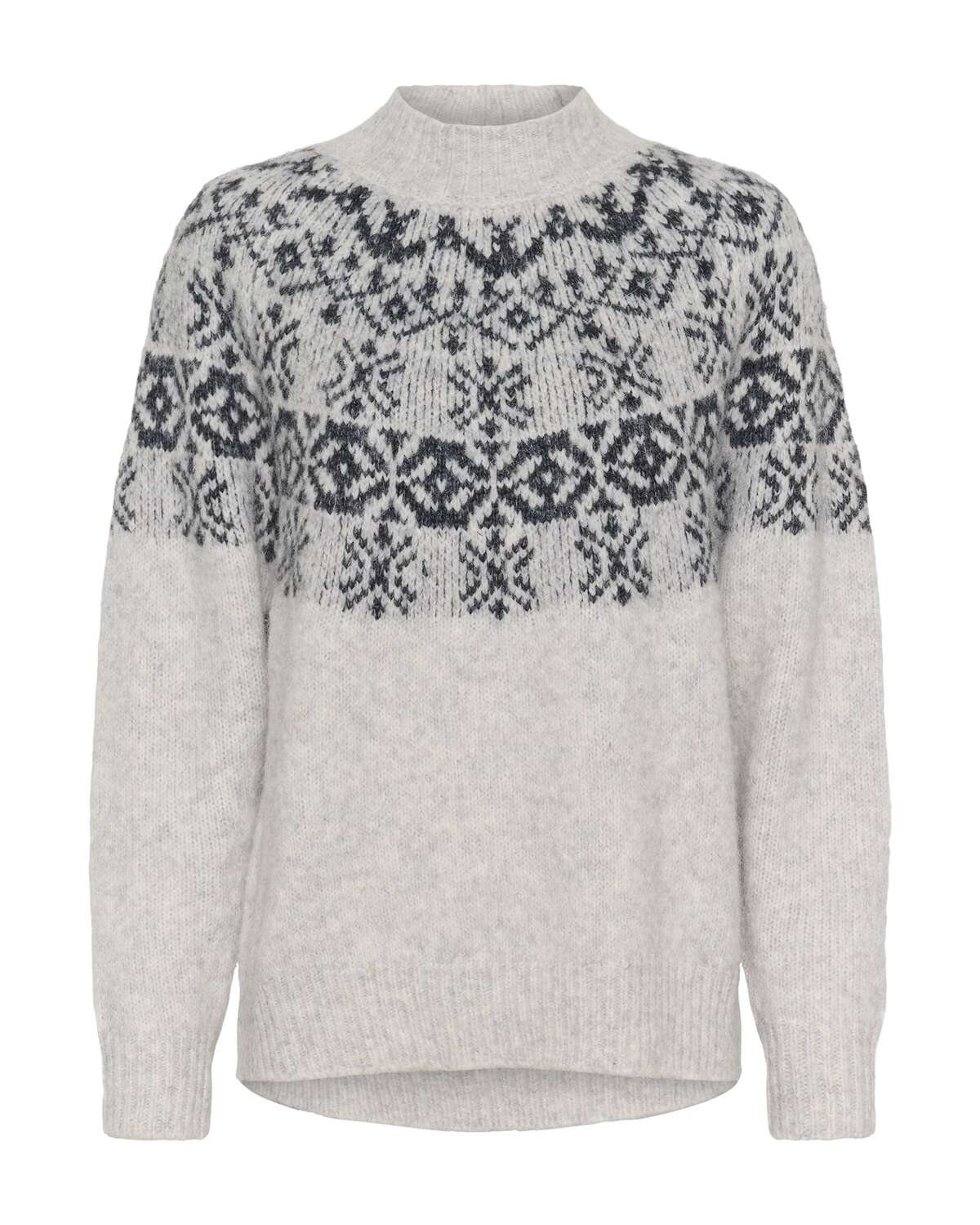 Kaffe Свитер в цвете антрацит, светло-серый, крапчатый серый
Kaffe Свитер в цвете антрацит, светло-серый, крапчатый серый