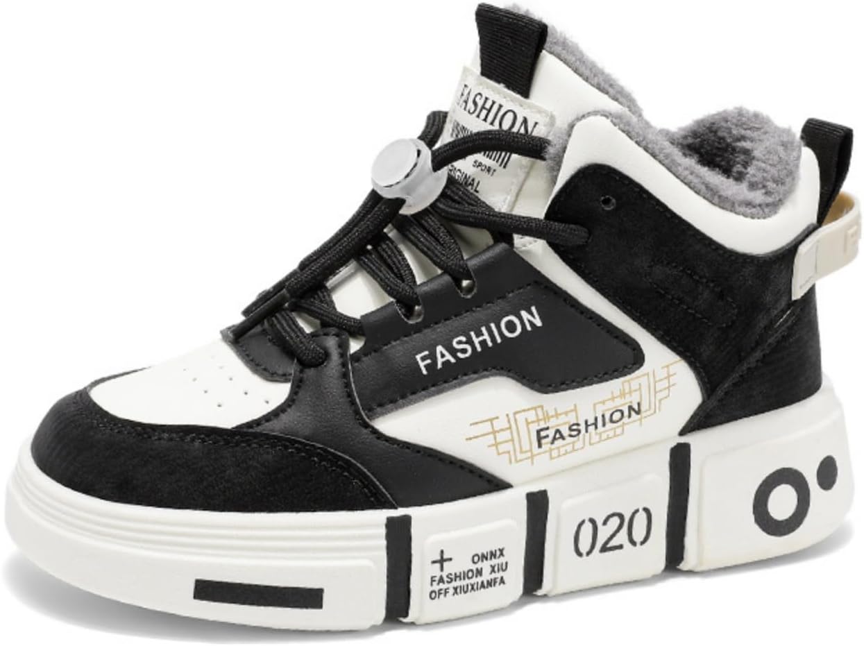 Мужские высокие кеды с флисовой подкладкой: регулируемые шнурки, заметные текстовые детали, массивная амортизированная подошва- ультратеплая подкладка, идеально подходят для холодной погоды, повседневной и повседневной носки Khwfjas, черный
Мужские высокие кеды с флисовой подкладкой: регулируемые шнурки, заметные текстовые детали, массивная амортизированная подошва- ультратеплая подкладка, идеально подходят для холодной погоды, повседневной и повседневной носки Khwfjas, черный