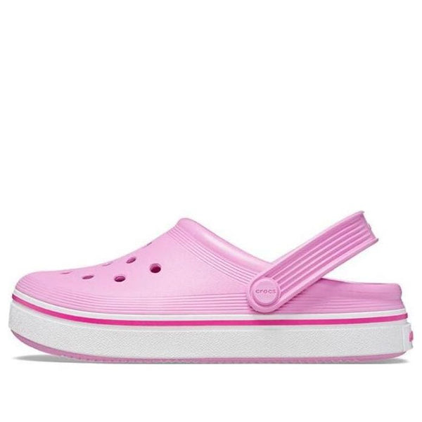 Кроссовки off court clogs 'taffy pink' Crocs, розовый 
Кроссовки off court clogs 'taffy pink' Crocs, розовый