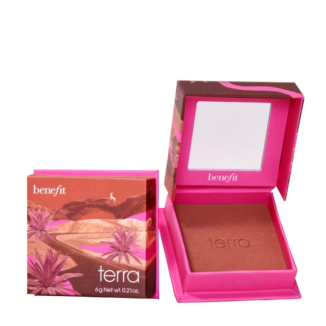 Румяна bronzer & blush collection terra in terracotta mit goldschimmer Benefit, вес 6 гр.
Румяна bronzer & blush collection terra in terracotta mit goldschimmer Benefit, вес 6 гр.