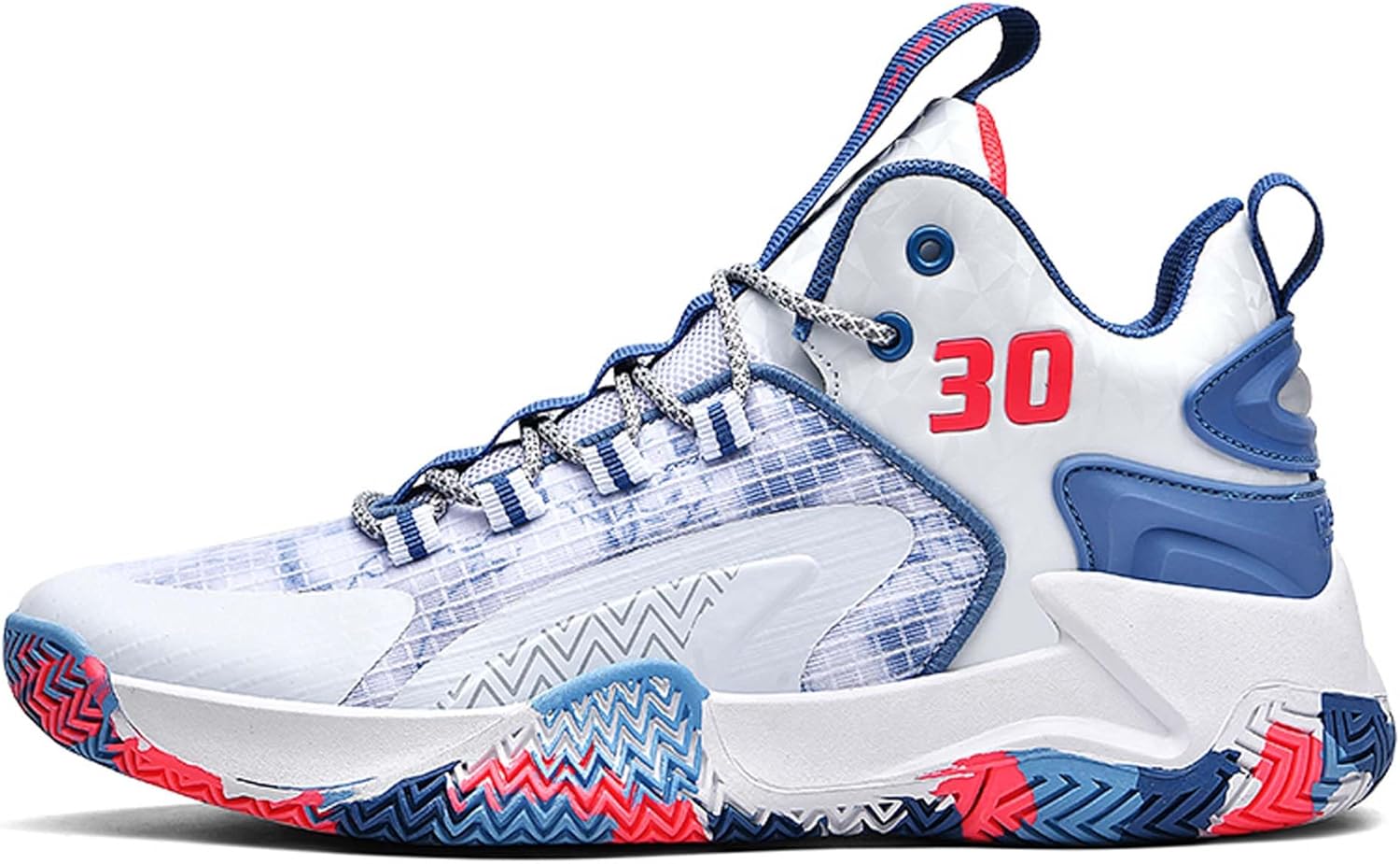 Мужские и женские белые баскетбольные кроссовки на шнуровке, средний верх, для бега, удобные и дышащие повседневные прогулочные обувь, износостойкие и прочные, для путешествий на открытом воздухе, для скейтборда Wurmiuhd
Мужские и женские белые баскетбольные кроссовки на шнуровке, средний верх, для бега, удобные и дышащие повседневные прогулочные обувь, износостойкие и прочные, для путешествий на открытом воздухе, для скейтборда Wurmiuhd