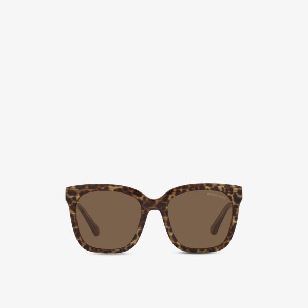 MK2163 Сан-Марино солнцезащитные очки из ацетата в квадратной оправе с животным принтом Michael Kors, коричневый
MK2163 Сан-Марино солнцезащитные очки из ацетата в квадратной оправе с животным принтом Michael Kors, коричневый