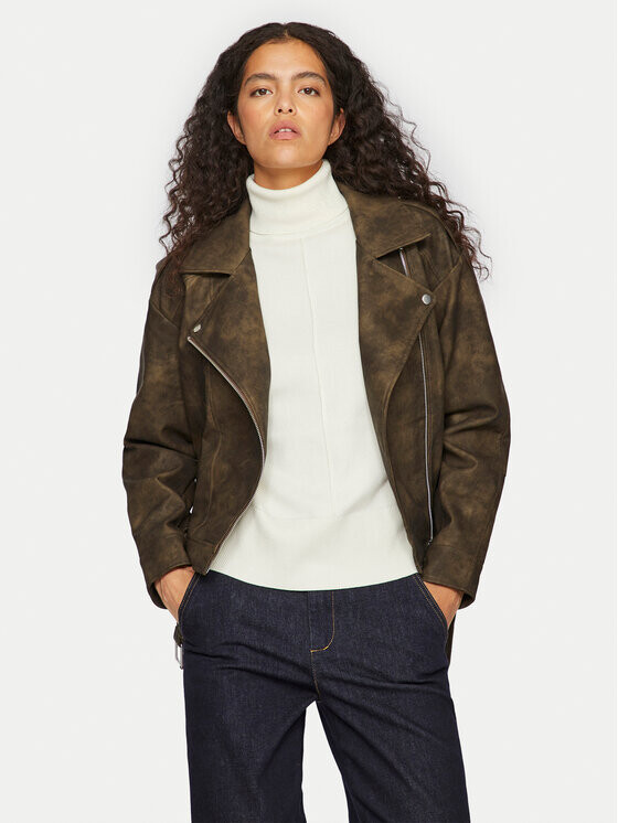 Куртка из искусственной кожи стандартного кроя Vila, коричневый
Куртка из искусственной кожи стандартного кроя Vila, коричневый