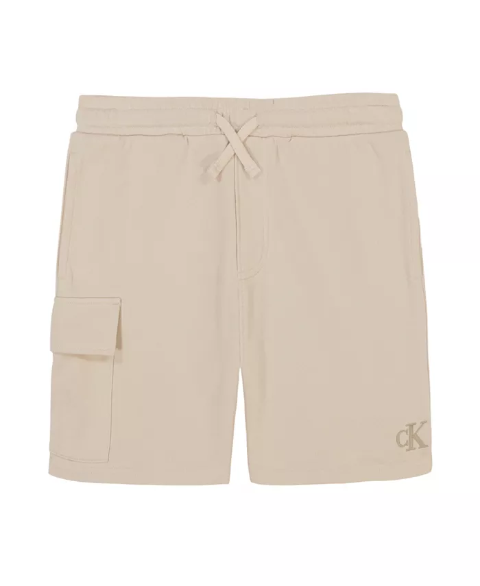 Большие размеры: шорты карго для мальчиков Calvin Klein, коричневый/бежевый
Большие размеры: шорты карго для мальчиков Calvin Klein, коричневый/бежевый