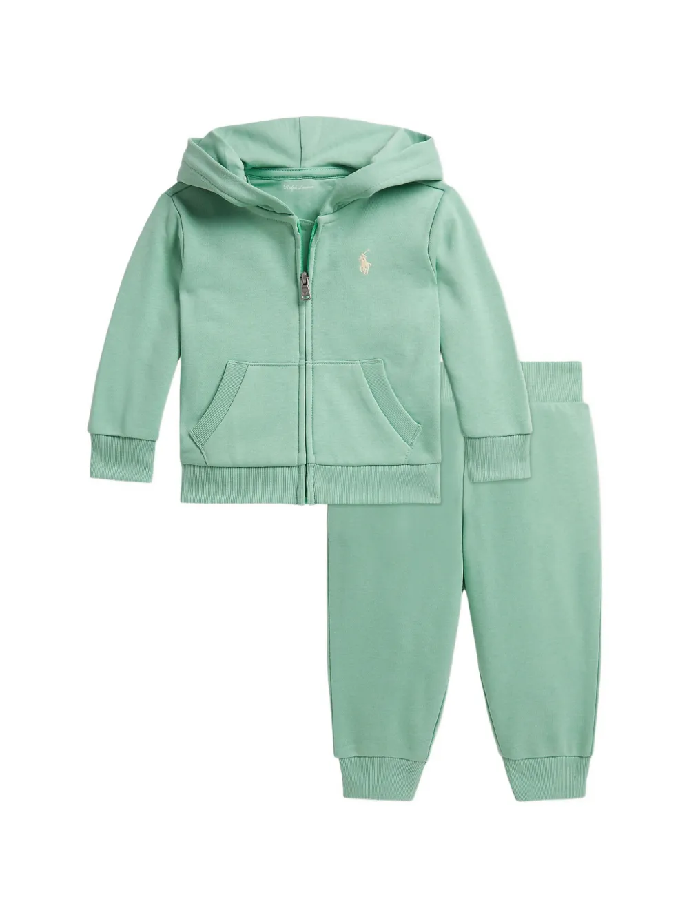 Костюм из французского махрового трикотажа на молнии Polo Ralph Lauren Kids, зеленый
Костюм из французского махрового трикотажа на молнии Polo Ralph Lauren Kids, зеленый