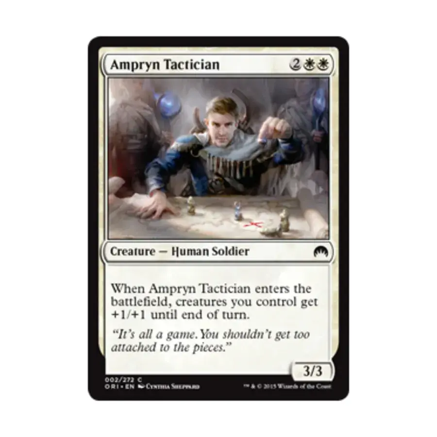 CCG Амприн Тактик (C) (Рольга), MTG - Magic Origins
CCG Амприн Тактик (C) (Рольга), MTG - Magic Origins