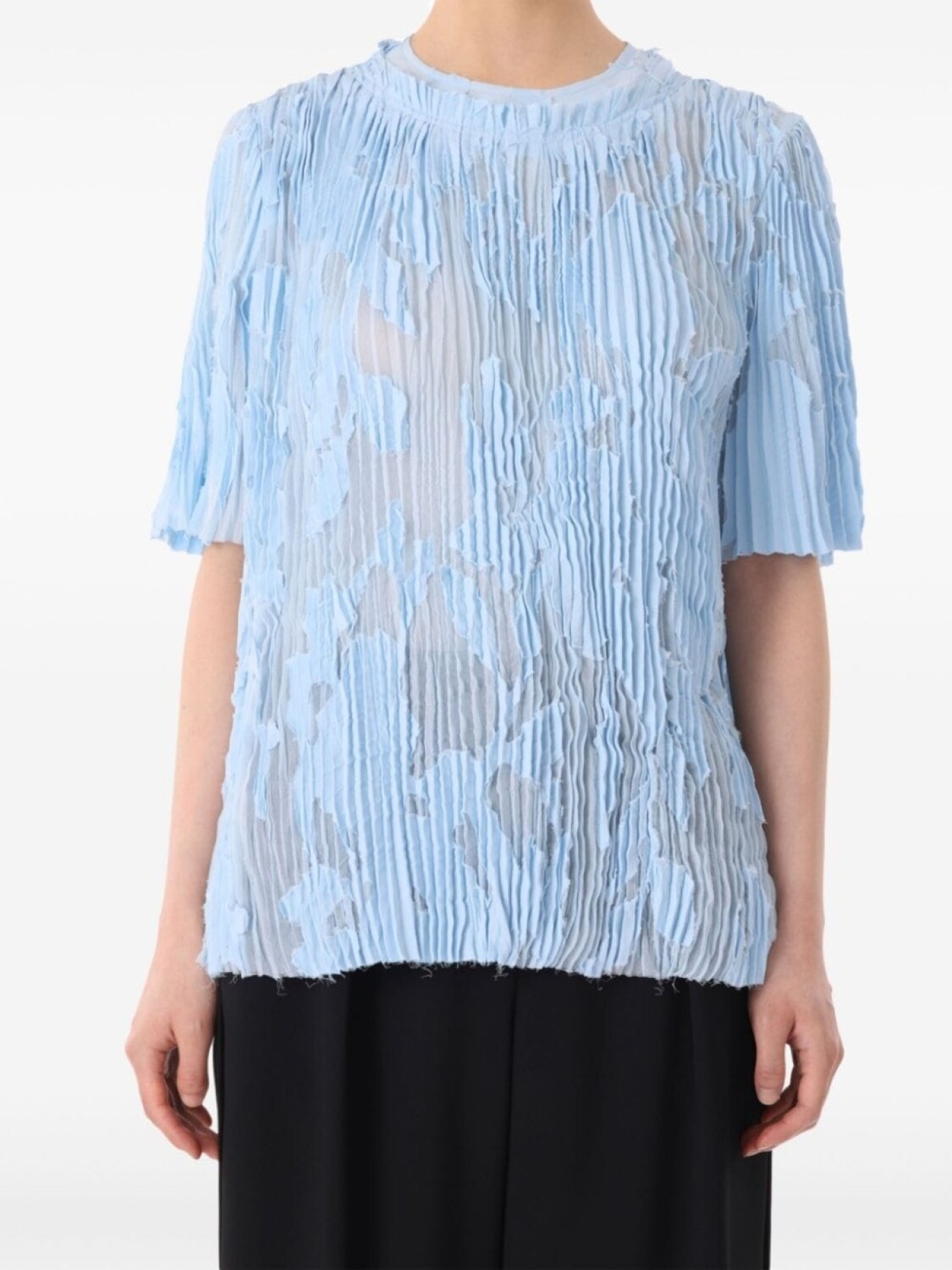 Jason Wu Collection футболка со складками, синий
Jason Wu Collection футболка со складками, синий