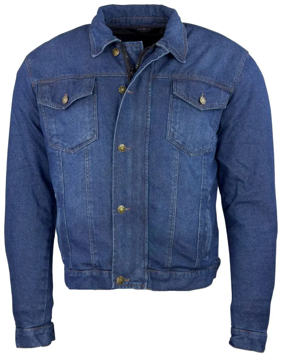 Мотоциклетная куртка Roleff "Джинс Арамид", 6 карманов, синий
Мотоциклетная куртка Roleff "Джинс Арамид", 6 карманов, синий